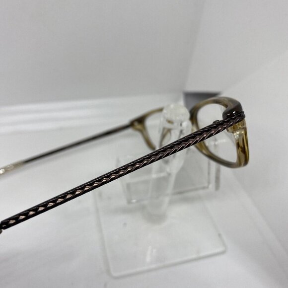 LUCKY BRAND SKIP DAY Brown Rectangular Kids Full Rim Eyeglasses Frames 48-16-135 - Picture 5 of 10